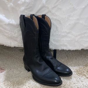 Tecovas Black Cowboy Boots